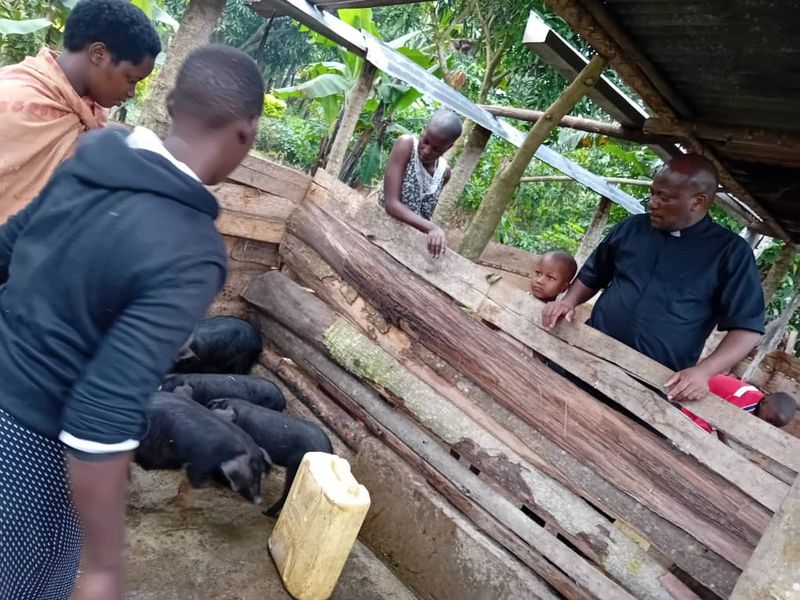 Children involved in the project